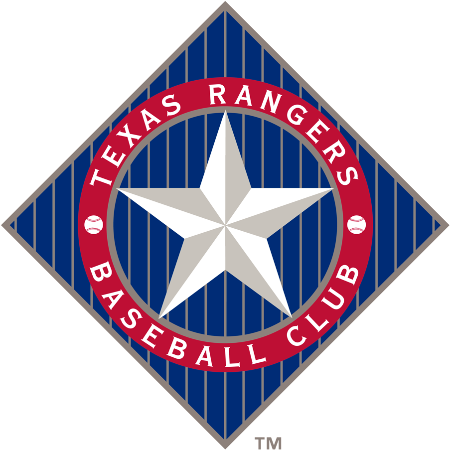 Texas Rangers 1994-2002 Primary Logo iron on paper